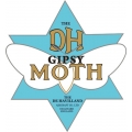 De Havilland Gipsy Moth Aircraft Logo,Decals!